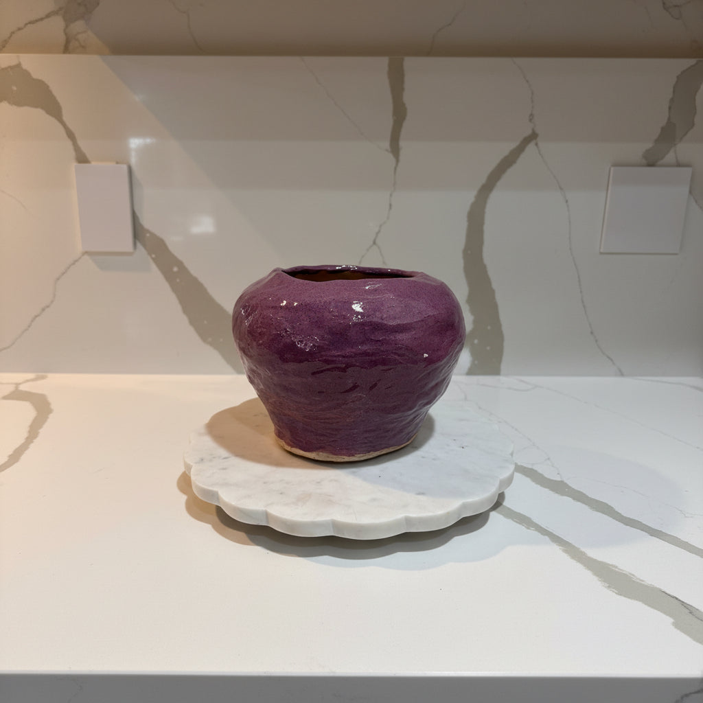 Studio Pottery hand-crafted ceramic bowl Rosa Edward