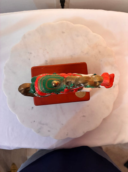 Vintage Heritage House Christmas Carousel Horse Music Box – Winter Wonderland