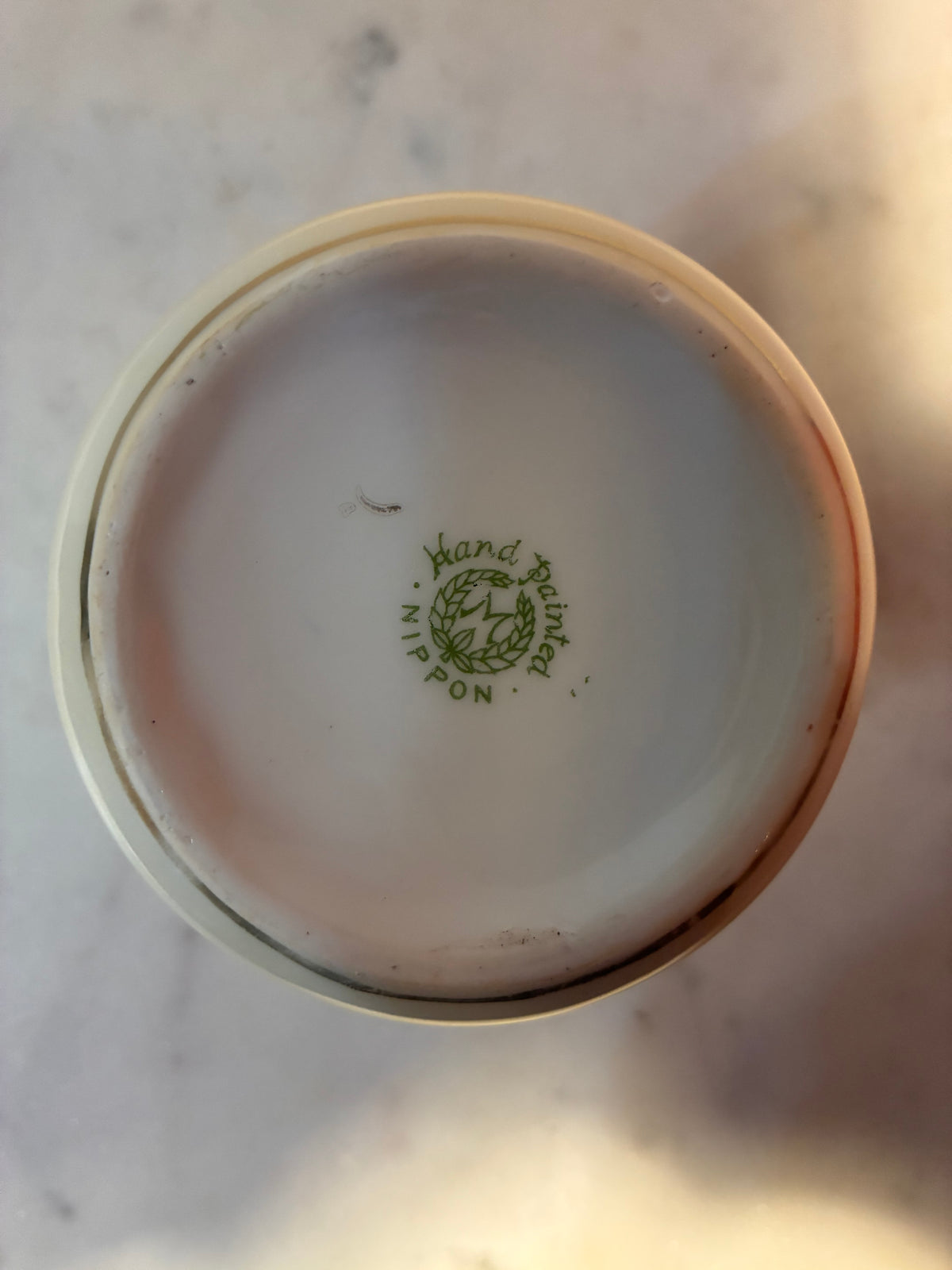 Antique Noritake Morimura Hand-Painted Nippon Floral Creamer