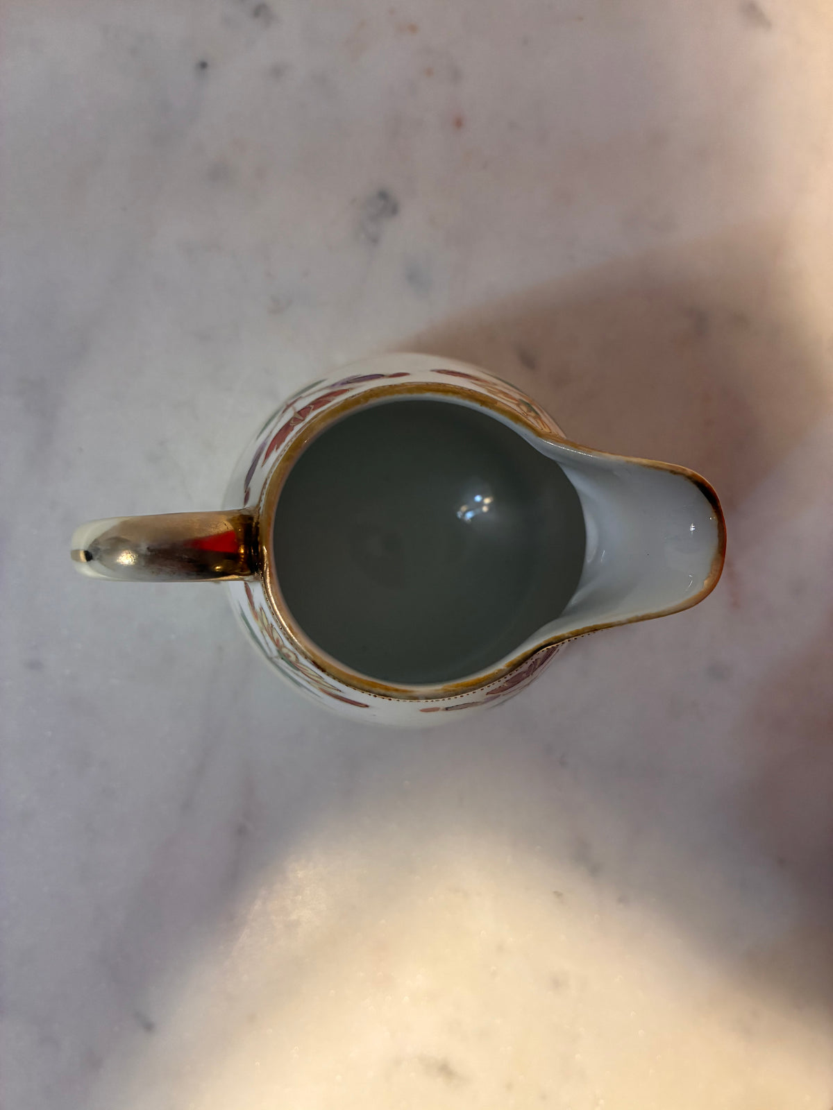Antique Noritake Morimura Hand-Painted Nippon Floral Creamer