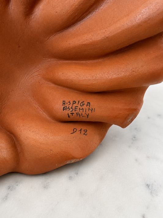 Figura de terracota artesanal A.Spiga