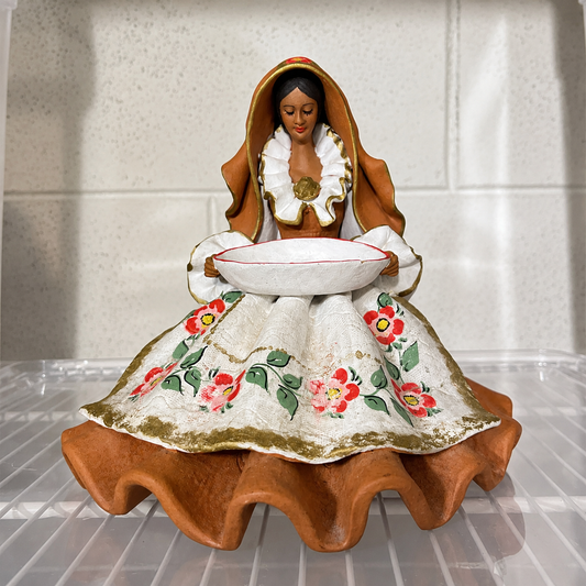 Figura de terracota artesanal A.Spiga